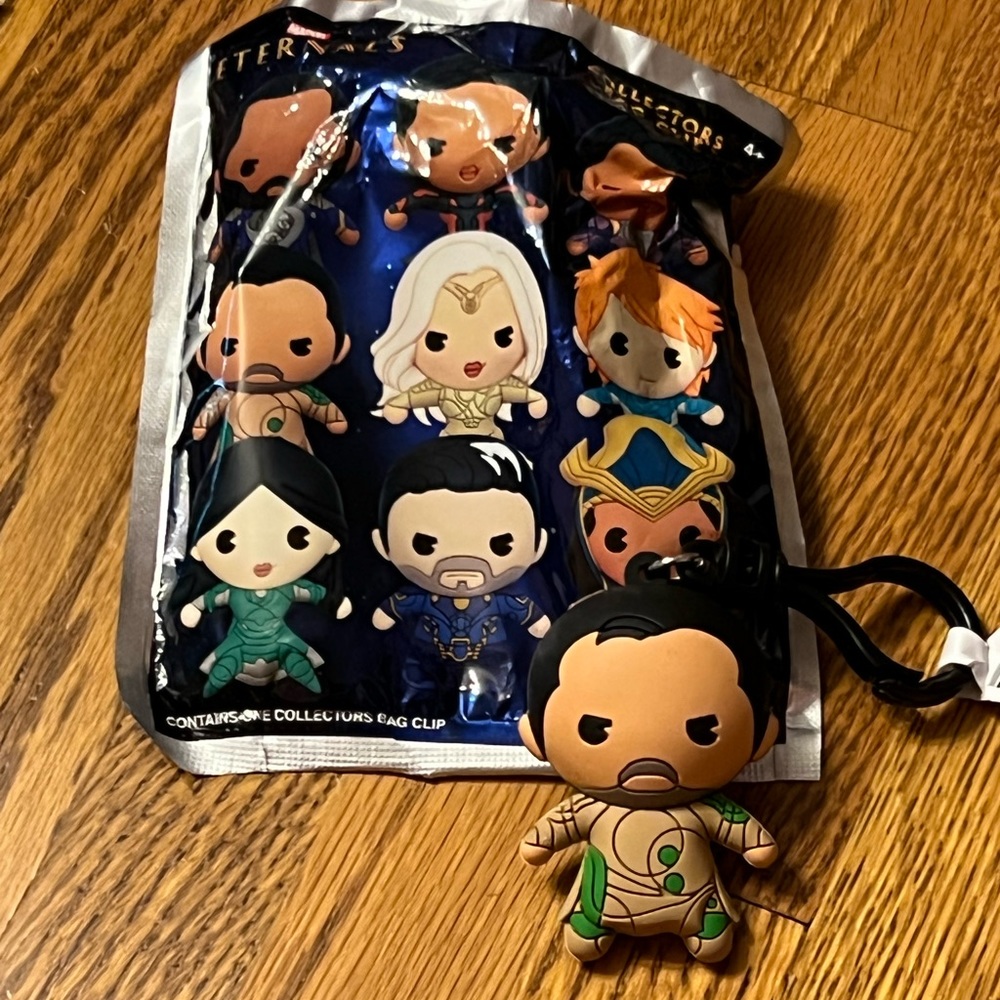 *NEW* Marvel Eternals Collectors 3D Bag Clip (Gilgamesh).